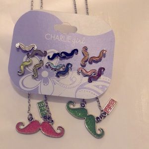 Charlie girl set necklace and erring BFF